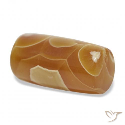 Ágata Multicolor natural de 19.19 ct, Elegante, Opaco