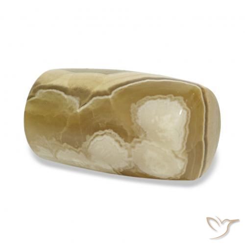 Ágata Multicolor natural de 12.22 ct, Elegante, Opaco