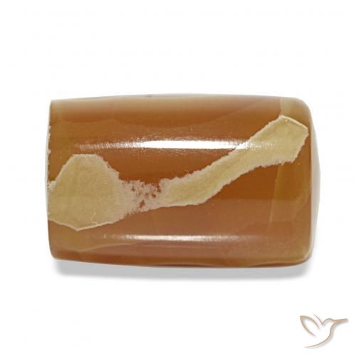 Ágata Multicolor natural de 21.39 ct, Elegante, Opaco