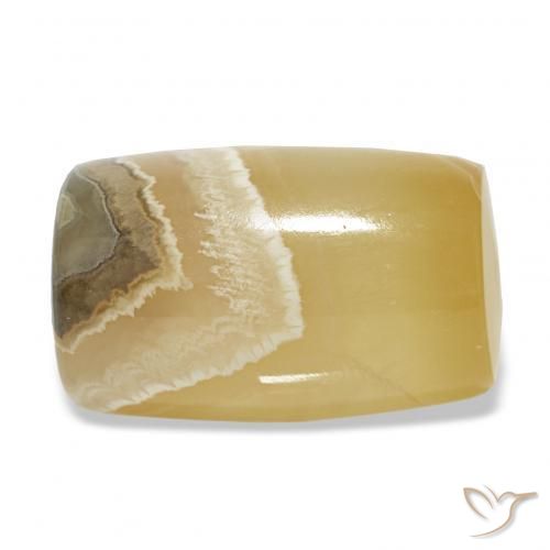 Ágata Multicolor natural de 23.72 ct, Elegante, Translúcido