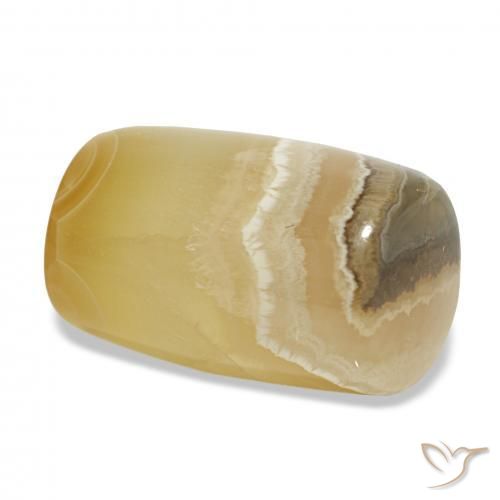 Ágata Multicolor natural de 23.72 ct, Elegante, Translúcido