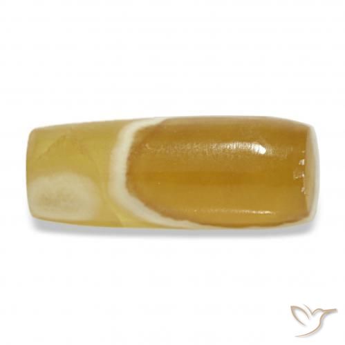 Ágata Multicolor natural de 6.73 ct, Elegante, Translúcido