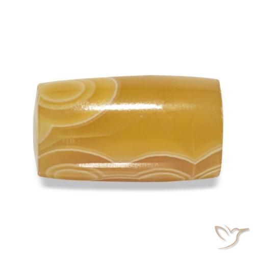 Ágata Multicolor natural de 12.19 ct, Elegante, Translúcido