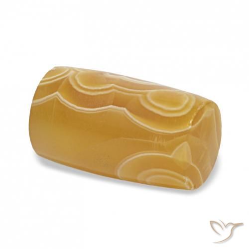 Ágata Multicolor natural de 12.19 ct, Elegante, Translúcido