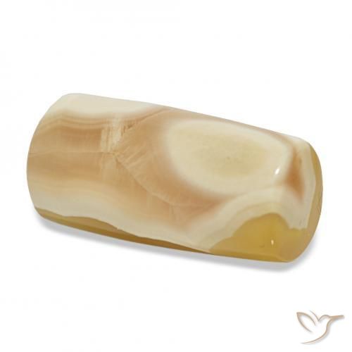 Ágata Multicolor natural de 18.45 ct, Elegante, Translúcido