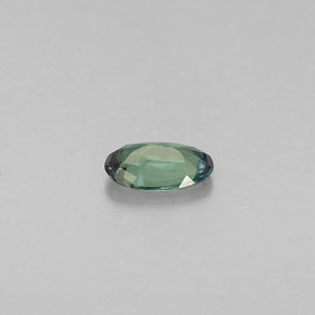 Alexandrita Verde/rojo natural de 0.21 ct, Corte Óvalo, VS