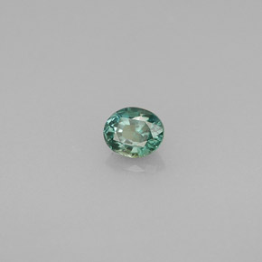 Alejandrita multicolor natural de 0,33 ct, corte óvalo, VS-SI