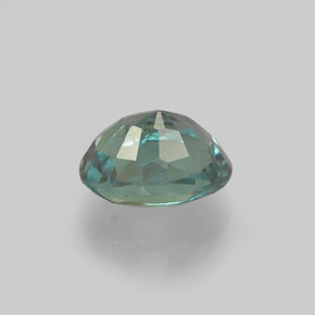 Alejandrita multicolor natural de 0,45 ct, corte óvalo, VS