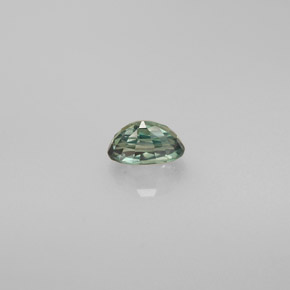 Alejandrita multicolor natural de 0,37 ct, corte óvalo, VVS-VS