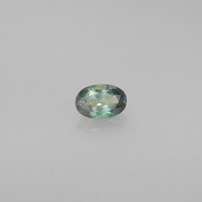 Alejandrita multicolor natural de 0,23 ct, corte óvalo, VS