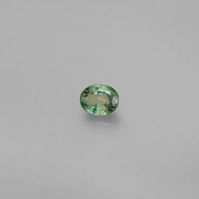 Alexandrita Verde/rojo natural de 0.31 ct, Corte Óvalo, VVS-VS