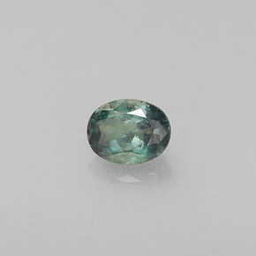 Alejandrita multicolor natural de 0,23 ct, corte óvalo, VS