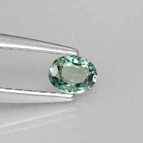 Alejandrita multicolor natural de 0,19 ct, corte óvalo, VVS-VS