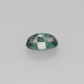 Alejandrita multicolor natural de 0,82 ct, corte óvalo, VS