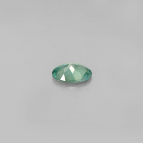 Alejandrita multicolor natural de 0,41 ct, corte óvalo, VVS-VS