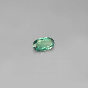 Alexandrita Verde/rojo natural de 0.30 ct, Corte Óvalo, VVS-VS