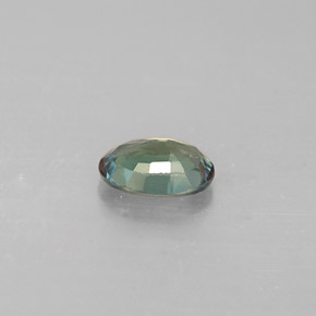 Alejandrita multicolor natural de 0,34 ct, corte óvalo, VVS-VS