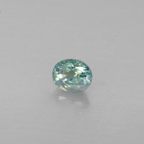 Alejandrita multicolor natural de 0,36 ct, corte óvalo, VVS-VS