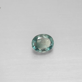Alexandrita Verde/rojo natural de 0.34 ct, Corte Óvalo, VVS-VS