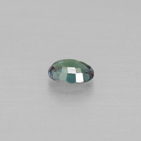 Alexandrita Verde/rojo natural de 0.28 ct, Corte Óvalo, VVS-VS