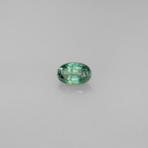 Alejandrita multicolor natural de 0,37 ct, corte óvalo, VS