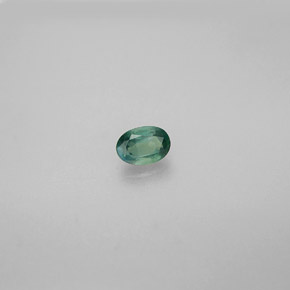 Alexandrita Verde/rojo natural de 0.28 ct, Corte Óvalo, VS