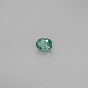 Alejandrita multicolor natural de 0,26 ct, corte óvalo, VS