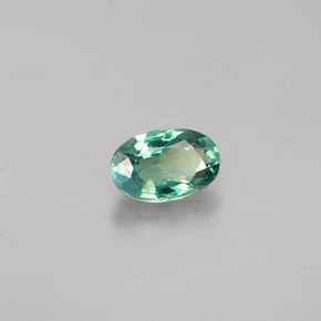 Alejandrita multicolor natural de 0,32 ct, corte óvalo, VVS-VS