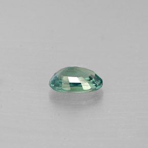 Alejandrita multicolor natural de 0,32 ct, corte óvalo, VVS-VS