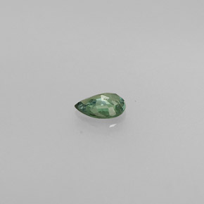 Alejandrita multicolor natural de 0,10 ct, en forma de pera, VS