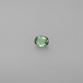 Alexandrita Verde/rojo natural de 0.15 ct, Corte Óvalo, VS