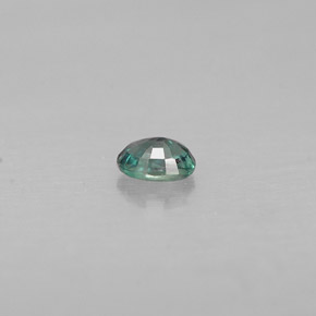 Alexandrita Verde/rojo natural de 0.12 ct, Corte Óvalo, VS