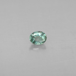 Alejandrita multicolor natural de 0,11 ct, corte óvalo, VS