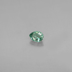 Alexandrita Verde/rojo natural de 0.14 ct, En forma de pera, VS