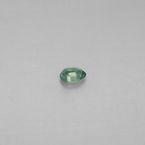 Alejandrita multicolor natural de 0,09 ct, en forma de pera, VS