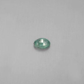 Alejandrita multicolor natural de 0,13 ct, corte óvalo, VS