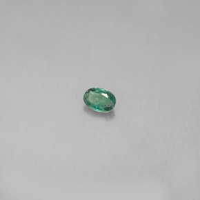 Alejandrita multicolor natural de 0,13 ct, corte óvalo, VS