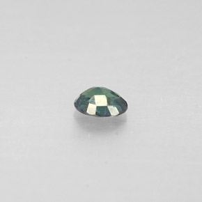 Alejandrita multicolor natural de 0,14 ct, corte óvalo, VS