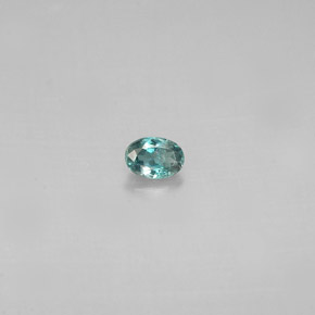 Alejandrita multicolor natural de 0,11 ct, corte óvalo, VS