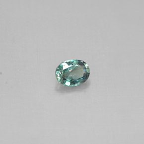 Alejandrita multicolor natural de 0,14 ct, corte óvalo, VS