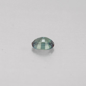 Alejandrita multicolor natural de 0,14 ct, corte óvalo, VS