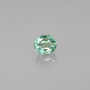 Alejandrita multicolor natural de 0,14 ct, corte óvalo, VS