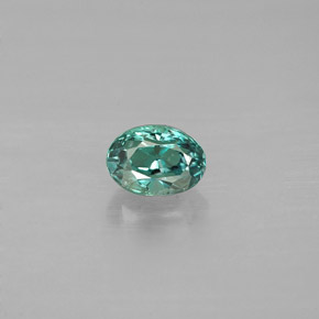 Alexandrita Verde/rojo natural de 0.45 ct, Corte Óvalo, VS