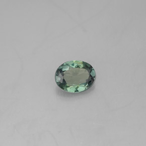 Alejandrita multicolor natural de 0,30 ct, corte óvalo, VVS-VS