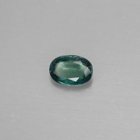 Alejandrita multicolor natural de 0,25 ct, corte óvalo, VS
