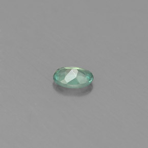 Alejandrita multicolor natural de 0,10 ct, corte óvalo, VS