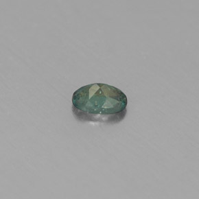 Alejandrita multicolor natural de 0,12 ct, corte óvalo, VS