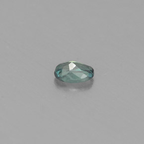 Alejandrita multicolor natural de 0,13 ct, corte óvalo, VS