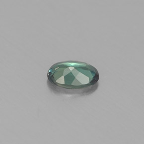 Alejandrita multicolor natural de 0,22 ct, corte óvalo, VS