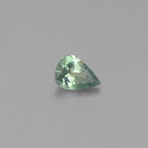 Alejandrita multicolor natural de 0,13 ct, en forma de pera, VS